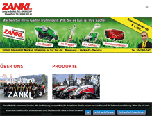 Tablet Screenshot of landtechnik-zankl.at